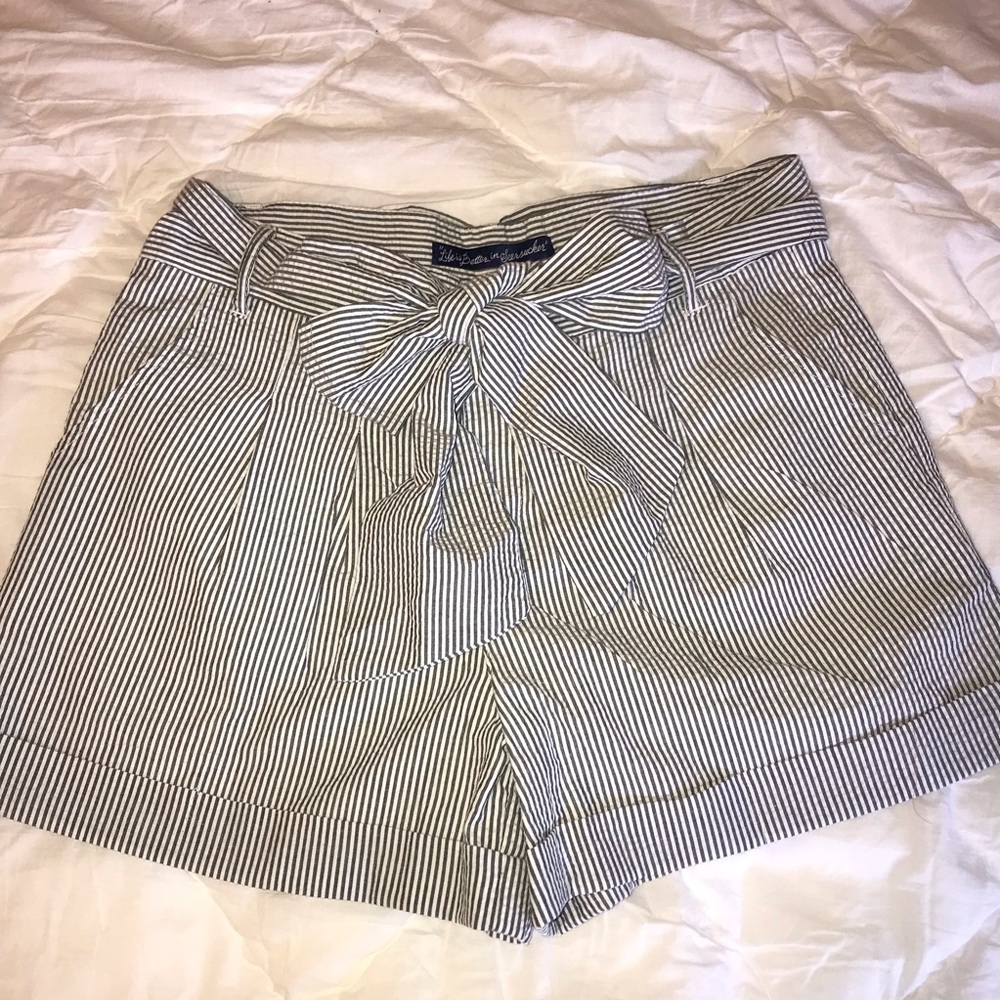 NWOT Lauren James Bow Shorts